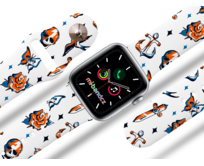 Apple watch řemínek Piráti - Bílá - 38/40/41mm