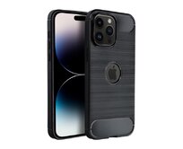 Kryt ochranný CARBON pro Apple iPhone 15 Pro, černá