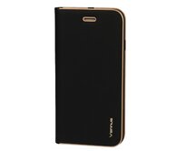 Vennus Knížkové pouzdro s rámečkem pro Huawei P8 Lite *** (2017) / P9 Lite *** (2017) , barva černá