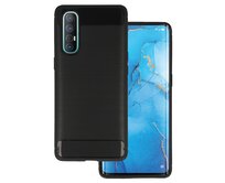 Kryt Carbon pro OPPO RENO3 PRO 5G , barva černá