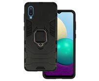 Kryt odolný Ring Armor pro Samsung Galaxy A02 , barva černá