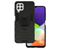 Kryt odolný Ring Armor pro Samsung Galaxy A22 4G/M22 4G , barva černá