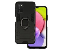 Kryt odolný Ring Armor pro Samsung Galaxy A03S , barva černá