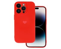 Kryt Vennus Heart Silicone pro Iphone 12 Pro design 1 , barva červená