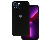 Kryt Vennus Heart Silicone pro Iphone 13 Mini design 1 , barva černá