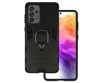 Kryt odolný Ring Armor pro Samsung Galaxy A73 5G , barva černá