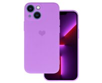 Kryt Vennus Heart Silicone pro Iphone 14 Plus design 1 purple