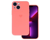 Kryt Vennus Heart Silicone pro Iphone 14 Plus design 1 coral