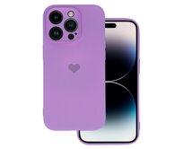 Kryt Vennus Heart Silicone pro Iphone 13 Pro design 1 purple