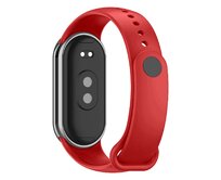 Jednobarevný náhradní náramek Mi Band 8 - tmavě červená -