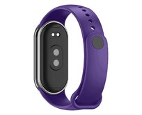 Jednobarevný náhradní náramek Mi Band 8 - Modro-fialová -