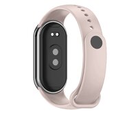 Jednobarevný náhradní náramek Mi Band 8 - Pudrová -