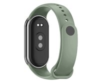 Jednobarevný náhradní náramek Mi Band 8 - Tlumená zelená -