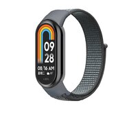 Náhradní náramek SportNylon Mi band 8 - Šedo-modrá -