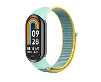 Náhradní náramek SportNylon Mi band 8 - Tyrkysovo-Žlutá -