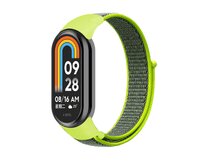 Náhradní náramek SportNylon Mi band 8 - Jablečno-Šedá -