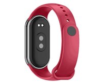 Jednobarevný náhradní náramek Mi Band 8 - Růžovo-červená -