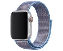 Nylonový řemínek pro Apple Watch 38/40/41mm - Modro-Oranžová - -