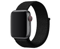 Nylonový řemínek pro Apple Watch 42/44/45/49 - Černá - -