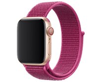 Nylonový řemínek pro Apple Watch 42/44/45/49 - Růžovo-fialová - -