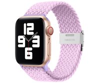 Pletený řemínek pro Apple Watch 38/40/41mm - Světle fialový - -