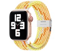 Pletený řemínek pro Apple Watch 38/40/41mm - Odstíny žluté - -