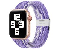 Pletený řemínek pro Apple Watch 38/40/41mm - Odstíny fialové - -