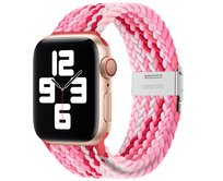 Pletený řemínek pro Apple Watch 38/40/41mm - Odstíny růžové - -