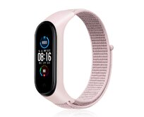 Náhradní náramek Mi band 3/4/5/6/7 SportNylon - Světle Růžová -