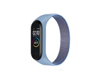 Náhradní náramek Mi band 3/4/5/6/7 SportNylon - Modro-Oranžová -