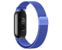 Milánský tah magnetické zapínání Mi Band 8 - modrý -