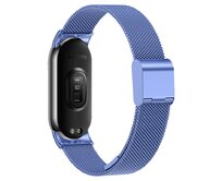 Milánský tah celokovový náhradní náramek Mi band 8 - modrý -