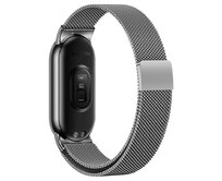 Milánský tah magnetické zapínání Mi Band 8 - Šedá -