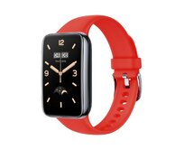 Silikonový řemínek  Silicone Strap pro Xiaomi Mi Smart Band 7 Pro, červený