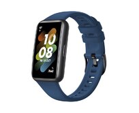 Silikonový řemínek  Silicone Strap pro Huawei Band 7, modrý