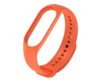 Náhradní náramek Mi Band 7/6/5 jednobarevný - Oranžová -