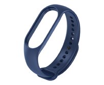 Náhradní náramek Mi Band 7/6/5 jednobarevný - Tmavě modrá -