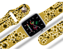 Apple watch řemínek Sakura zlatá - 38/40/41mm