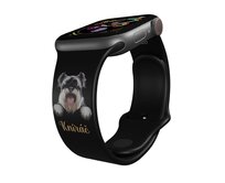 Apple watch řemínek Knírač - 38/40/41mm, barva pásku bílá