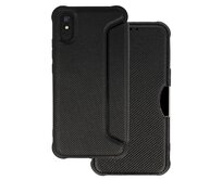 Razor Carbon Book Case for Xiaomi Redmi Note 12 Pro 5G/Poco X5 Pro , barva černá