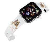 Apple watch řemínek Německý Ovčák - 38/40/41mm, barva pásku bílá