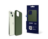 ochranný kryt Hardy Silicone MagCase pro Apple iPhone 15, Alphine Green