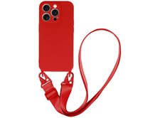 Kryt Strap Silicone pro Apple iPhone 11 , design 2 , barva červená