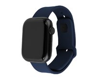 Set silikonových řemínků  Silicone Sporty Strap pro Apple Watch 38/40/41mm, modrý