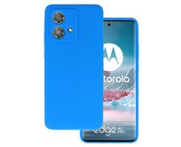 Kryt Silicone Lite pro Motorola Edge 40 Neo 5G , barva modrá