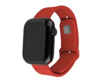 Set silikonových řemínků  Silicone Sporty Strap pro Apple Watch 42/44/45mm, červený