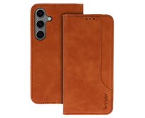 Knížkové pouzdro Wonder Prime pro Xiaomi Redmi 12 , barva hnědá