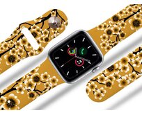 Apple watch řemínek Sakura zlatá - 42/44/45/49mm