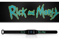 Náhradní náramek Mi band 3/4/5/6/7 Rick and Morty - Logo 2 - Vícebarevná -