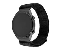 Nylonový řemínek  Nylon Sporty Strap s Quick Release 20mm pro smartwatch, černý